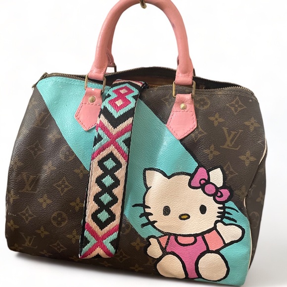 Louis Vuitton Speedy 30 HELLO KITTY - Picture 4 of 6